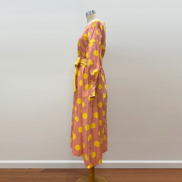 Polka Dot Woven Dress (Dot & Stripe) - Picture 3 of 5